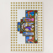 Oh kom ons hem aanbidden legpuzzel (Verticaal)
