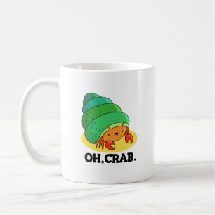 Oh krab grappige krab zin woordspeling koffiemok