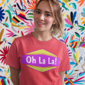 Oh La Funny Urban Retro Chic T-shirt