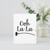 Oh La La Briefkaart (Staand voorkant)