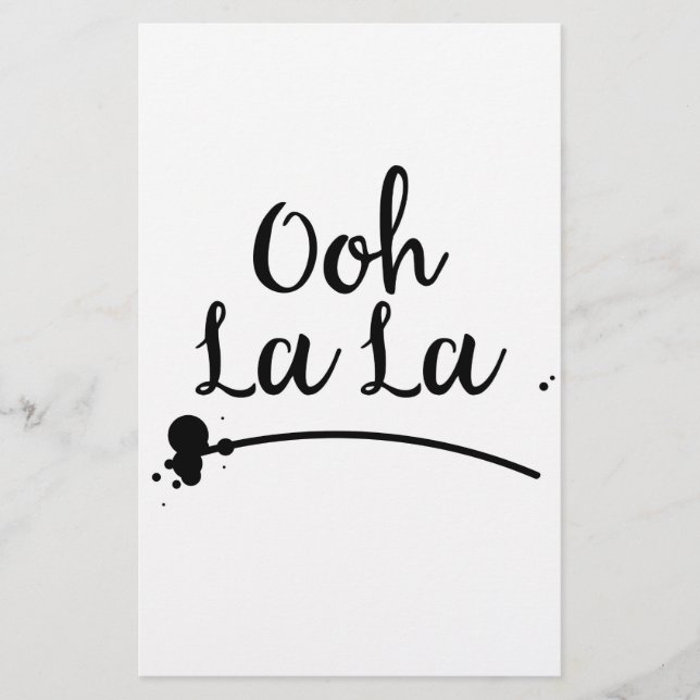 Oh La La La (Voorkant)