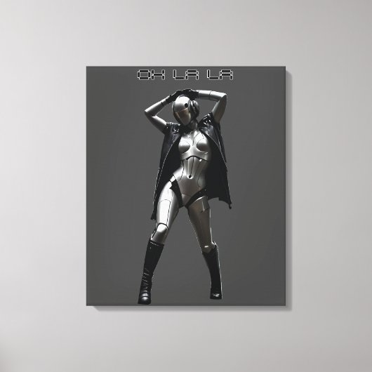 Oh La La La Canvas Afdruk (Voorkant)
