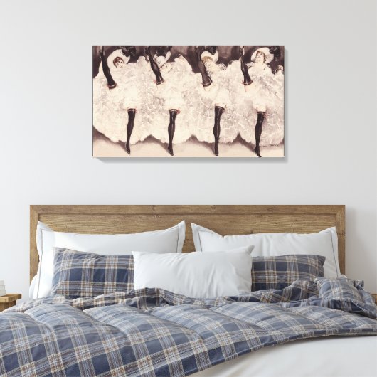 Oh La La La! Canvas Afdruk (Insitu (Slaapkamer))