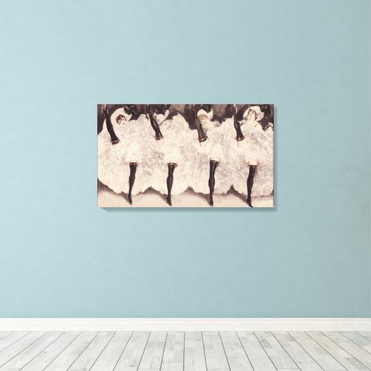 Oh La La La! Canvas Afdruk (Insitu (Houten vloer))