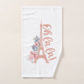 Oh La La La - Eiffel Tower Paris Frankrijk Handdoek (Handdoek)