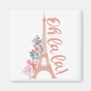Oh La La La - Eiffel Tower Paris Frankrijk Magneet