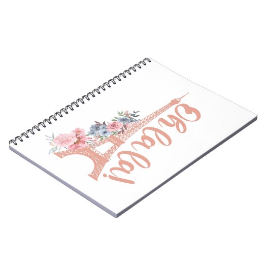 Oh La La La - Eiffel Tower Paris Frankrijk Notitieboek (Linkerzijde)