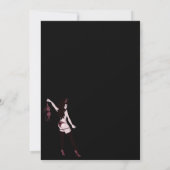 Oh La La La Lingerie Bridal Shower Kaart (Achterkant)