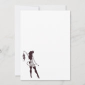 Oh La La La Lingerie Bridal Shower Kaart (Achterkant)