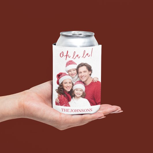 Oh La La Persoonlijke Foto Kerstblik Koeler