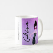 Oh La La van een Diva! mok (Voorkant rechts)