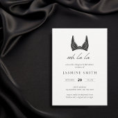 Oh la Lingerie Vrijgezellenfeest Trendy Lace Bra Kaart