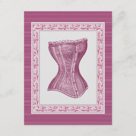 Oh La Lolita's Corset Bachelorette Kaart