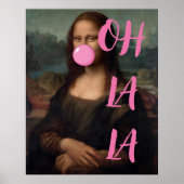 OH LA Mona Lisa Altered Art Poster (Voorkant)