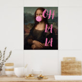 OH LA Mona Lisa Altered Art Poster (Keuken)