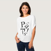 Oh la Paris T-shirt (Voorkant volledig)