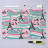 Oh la! Voilà! Franse Eiffeltoren Tissuepapier (Craft)