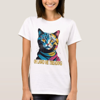 Oh Lawd he Treading T-shirt