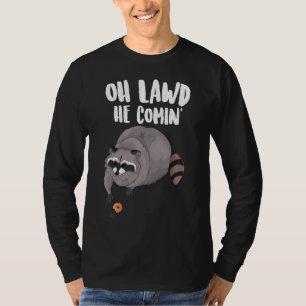 Oh Lawd hij komt met een grappige meme met een tel T-shirt