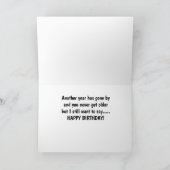 ** OH LIEVE ** NOG EEN VERJAARDAG / NOG STEEDS ZO KAART (Binnen)