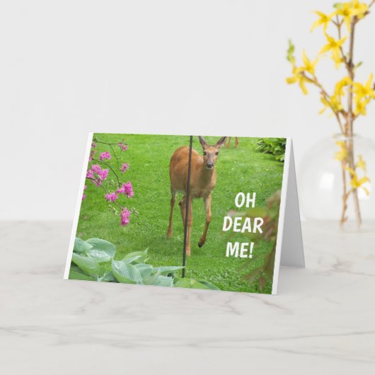 ** OH LIEVE ** NOG EEN VERJAARDAG / NOG STEEDS ZO  KAART (Gele Bloem)