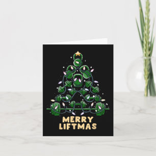 Oh Liftmas Boom Kettlebell Gym Lelijke Kerst Kaart