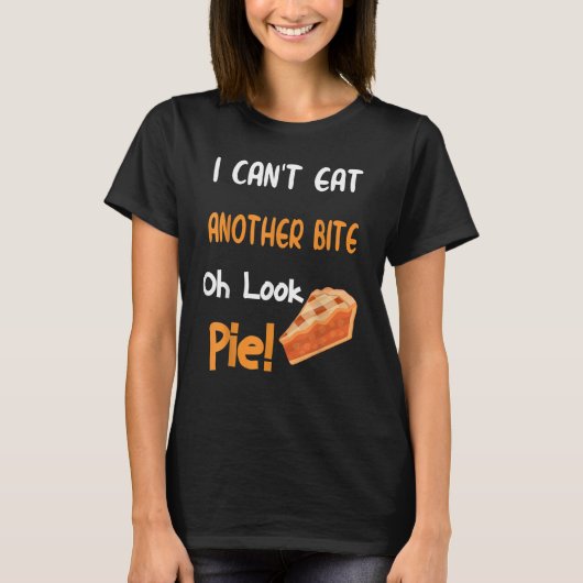 Oh Look Pumpkin Pie Thanksgiving 1 T-shirt (Voorkant)
