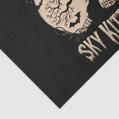 Oh Look Sky Kittens Halloween Funny Bats Lover Tissuepapier (Detail)