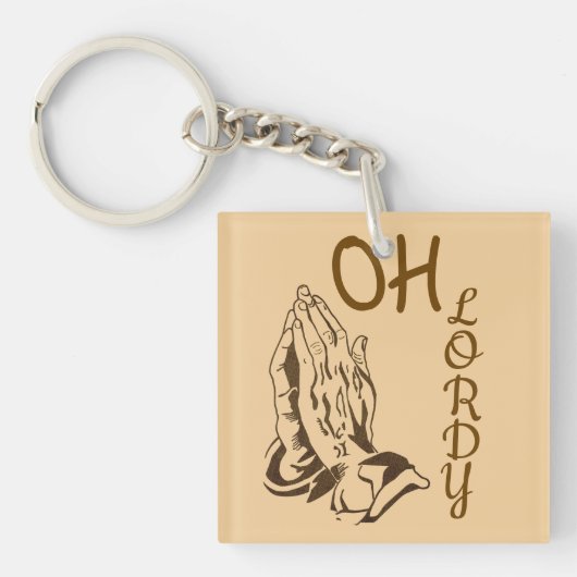 Oh Lordy Sleutelhanger (voorkant)