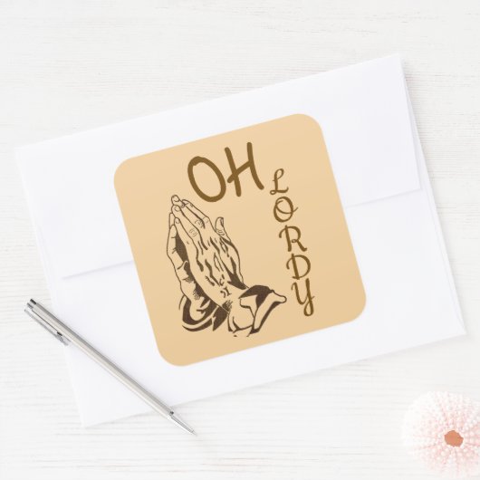Oh Lordy Sticker (Envelop)