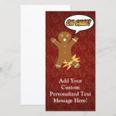 Oh Magnetisch! Funny GingerBrooMan (Voorkant / Achterkant)