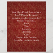 Oh Magnetisch! Funny GingerBrooMan Flyer (Achterkant)