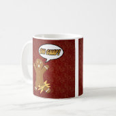 Oh Magnetisch! Funny GingerBrooMan Koffiemok (Voorkant links)