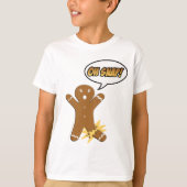 Oh Magnetisch! Funny GingerBrooMan T-shirt (Voorkant)