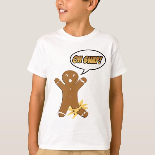 Oh Magnetisch! Funny GingerBrooMan T-shirt (Voorkant)