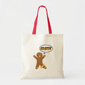 Oh Magnetisch! Funny kerstman Tote Bag (Voorkant)