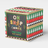 Oh Magnetisch! Gingerbrood Cookie Baby shower Bedankdoosjes (Voorkant Zijde)