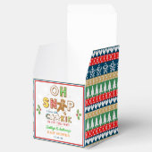 Oh Magnetisch! Gingerbrood Cookie Baby shower Bedankdoosjes (Geopend)