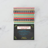 Oh Magnetisch! Gingerbrood Cookie Baby shower Bedankkaart (Binnen)