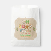 Oh Magnetisch! Gingerbrood Cookie Baby shower Bedankzakje (Voorkant)