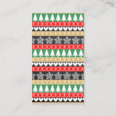 Oh Magnetisch! Gingerbrood Cookie Baby shower Diap Informatiekaartje (Achterkant)