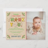 Oh Magnetisch! Gingerbrood Cookie Elke leeftijd fo Bedankkaart (Voorkant)