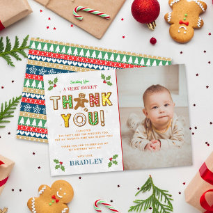 Oh Magnetisch! Gingerbrood Cookie Elke leeftijd fo Bedankkaart