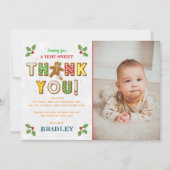 Oh Magnetisch! Gingerbrood Cookie Elke leeftijd fo Bedankkaart (Voorkant)