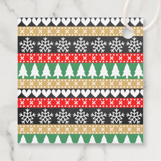 Oh Magnetisch! Gingerbrood Koekje Elke dag Bedankjes Labels (Achterkant)