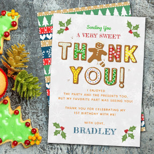 Oh Magnetisch! Gingerbrood Koekje Elke dag Bedankkaart