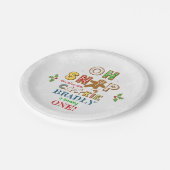 Oh Magnetisch! Gingerbrood Koekje Elke dag Papieren Bordje (Gekanteld)