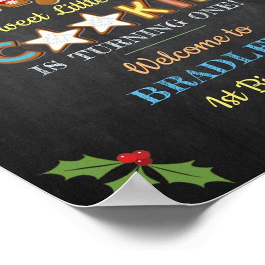 Oh Magnetisch! Gingerbrood Koekje Elke dag Poster (Hoek)