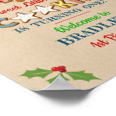 Oh Magnetisch! Gingerbrood Koekje Elke dag Poster (Hoek)