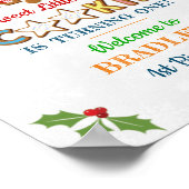 Oh Magnetisch! Gingerbrood Koekje Elke dag Poster (Hoek)